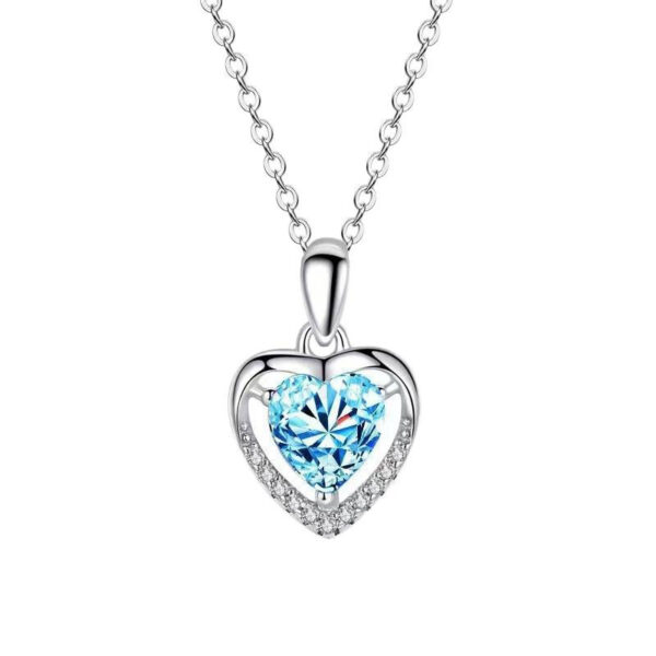 O1CN01gpyAjQ2M1LT0Vbl9H_2217242259767-0-cib Wholesale Ocean Heart Heart Pendant Necklace Valentine's Day