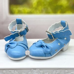 Blue star high heels