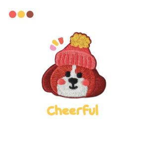 Self-adhesive *brown dog*hat dog