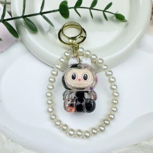 Colorful beads luminous tarpaulin-black