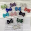 Wholesale Colorful bow-shaped clay beads with full-hole illing
