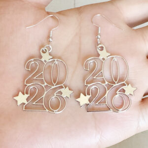 2026 earrings (silver)