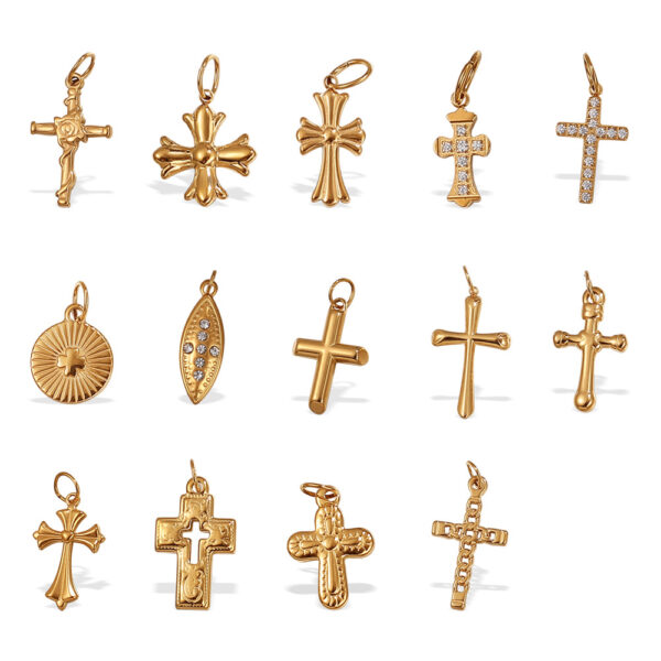 O1CN01h0tcvx1F2WxnVfyf0_2216476030429-0-cib Wholesale Stainless Steel Cross Pendant Necklace