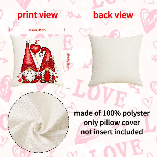 Wholesale Valentine's Day Love Cover Goblin Printed Seat Cushion