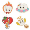 Wholesale Drip oil cartoon wings teeth cute brooch
