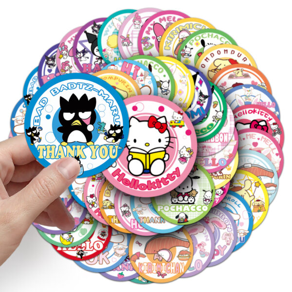 Wholesale 50pcs stickers cartoon cute waterproof stickers