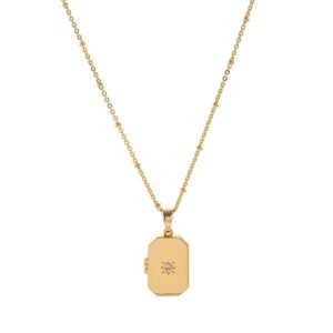 Rectangular necklace