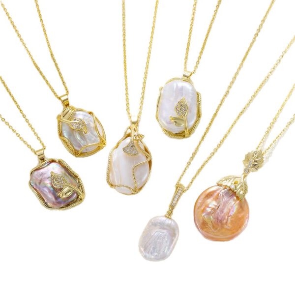 Wholesale Luxury Large Baroque Pearl Necklace