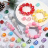 O1CN01hB5Dxm2HlXFVeiUDB_2206784719191-0-cib Wholesale Candy resin stripe beads 20mm color resin round beads