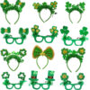Wholesale St. Patrick's Lucky Clover Headband Set