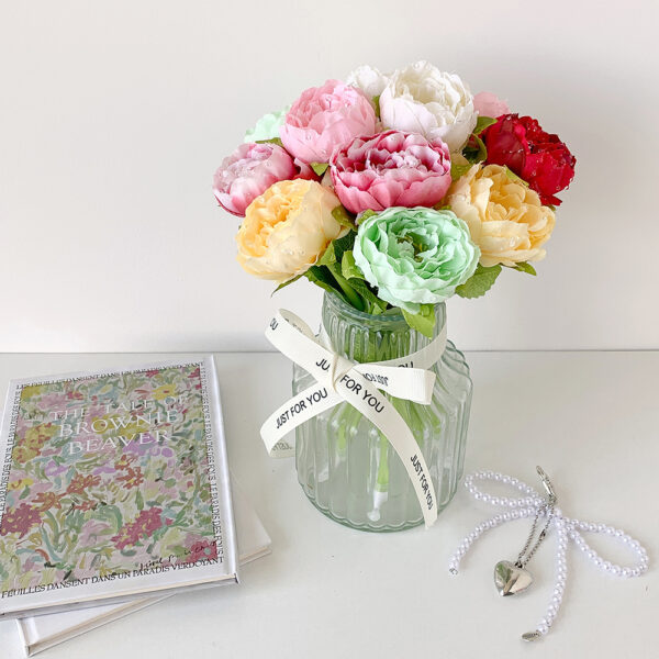 O1CN01hCsbFc1UOiOmQLWeH_3472682508-0-cib Wholesale Colorful Peony Flower Pattern Retractable Gel Pens, Cute Floral Design Student Stationery Gift Pens