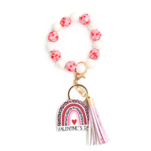 5 # Love pink tassel