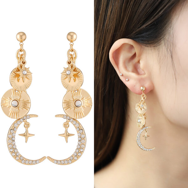 Wholesale Ancient Coin Starry Sky Magic Necklace Bracelet Earring Set