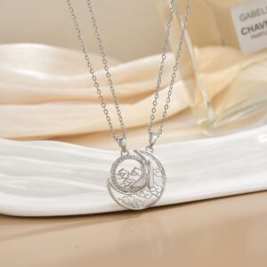 Magnetic couple necklace xl0489g