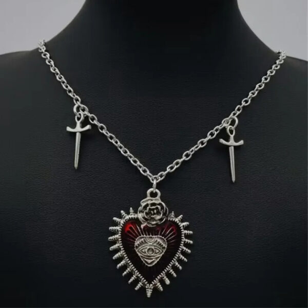 Wholesale Halloween vintage gothic love bat jewelry necklace pendant necklace