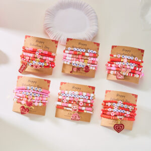 Wholesale Valentine's Day Love Bracelet Set