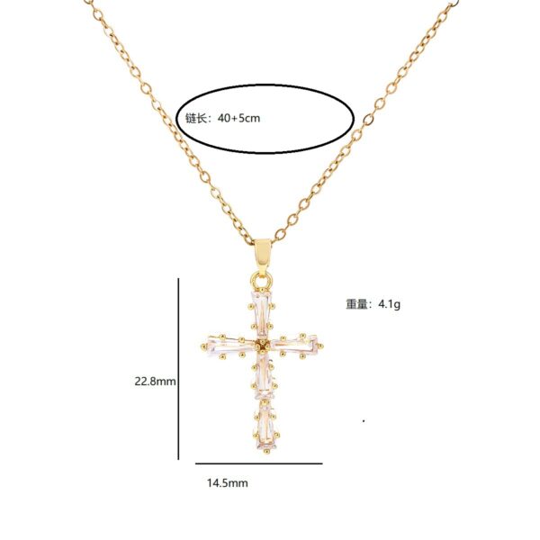 O1CN01hIiKbd1DZODPToLsj_2215855870230-0-cib Wholesale Titanium Steel Cross Pendant Necklace
