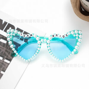 Bridesmaid group-flash blue