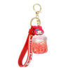 Wholesale Acrylic flowing sand bottle bag keychain