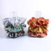 Wholesale Leather Fabric Large Scrunchie