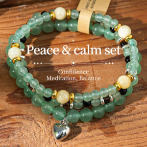 24091302-green aventurine / Stone
