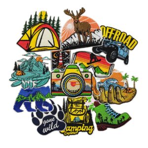 Wholesale Outdoor Camping Tent Series DIY Patches