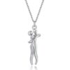 O1CN01hV35mJ1n6pcFWP0u5_2219564575041-0-cib Wholesale Stainless steel Couple Hug Pendant Necklace
