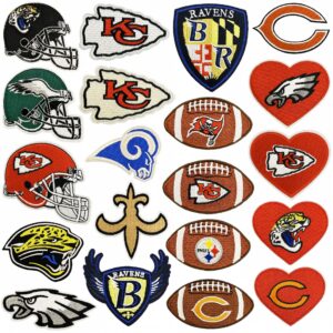 Wholesale DIY Sports Cartoon Rugby Embroidered Patches