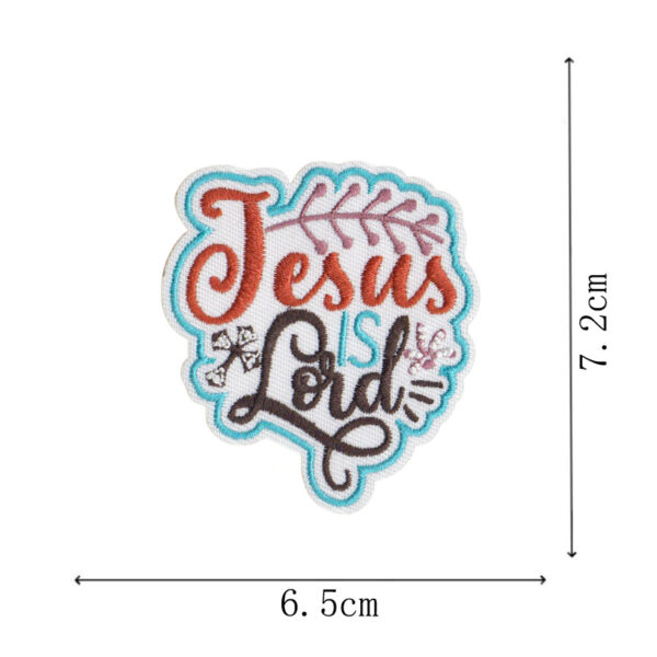 Wholesale Bible ironing embroidery patch