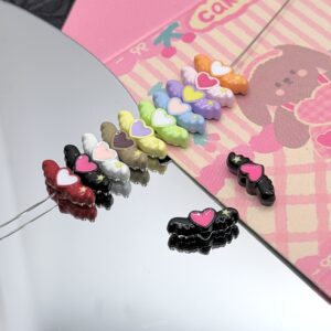 black / 13.7*4.7mm, hole approximately 1.8mm