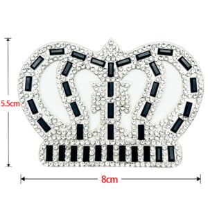 3*7 black glass + diamond / Transparent double-sided tape