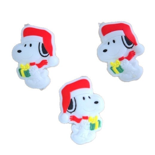 Wholesale Cross-Border Hot Selling Animal Dog Snoopy Silicone Beads Tk Live Broadcast Amazon DIY String Pen Bead Accessories
