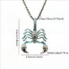 O1CN01hbwZ2r2IVKi98JPC4_3919529291-0-cib Wholesale Scorpion King Night Light Men's Necklace