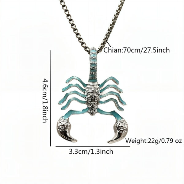 O1CN01hbwZ2r2IVKi98JPC4_3919529291-0-cib Wholesale Scorpion King Night Light Men's Necklace