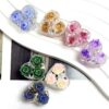 Wholesale 10pcs Water Diamond Colored Rose Pearl Love Bead