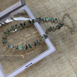 small butterfly necklace