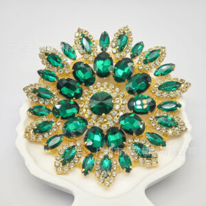 Dark green on gold