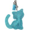 O1CN01hftnae2Jx6Uv03UMx_2922119487-0-cib Wholesale Velvet Diamond Loving Cat Cute Keychain Tassel Small Gift
