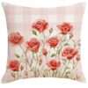 O1CN01hh12J42BnTK7YeHHn_4183138383-0-cib Wholesale Pink With Printed Design Versatile Linen Material Valentine's Day Pillow Cover