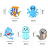 O1CN01hhS2EK1l4QNrZIG9w_2219500044765-0-cib Wholesale 5pcs Marine Animal Rubber Accessories Loose Beads