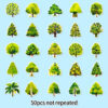 O1CN01hhasvq1MMPQiQlUBn_2213367401420-0-cib Wholesale 50 Cute Cartoon Green Trees Graffiti Stickers