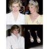 Wholesale classic Retro Luxury Water Drop Pearl Earrings Ear Clips