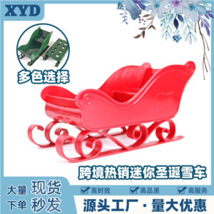 Wholesale Christmas sleigh scooter mini plastic sleigh scooter winter