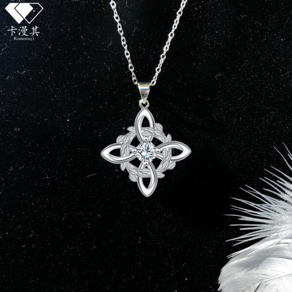 Wholesale Cross-Shaped Garland Necklace Personalized