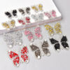Wholesale Butterfly rhinestone hot stamping embroidery DIY Patches