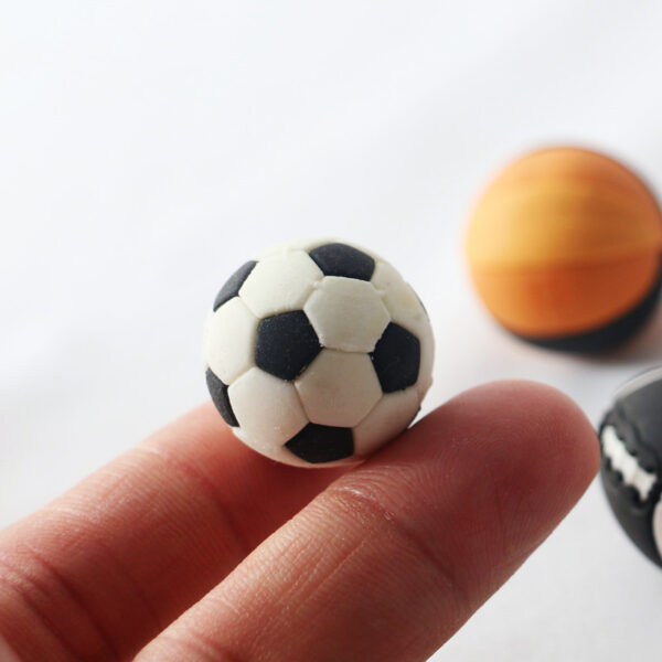 Wholesale Football basketball table tennis mini sports equipment model Doll Accessories