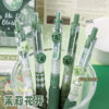 Wholesale Colorful flowers press neutral pen