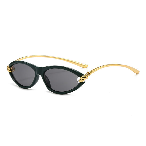 Wholesale Cat-Eye Sunglasses High-End Ins Rope Knot Oval Sunglasses