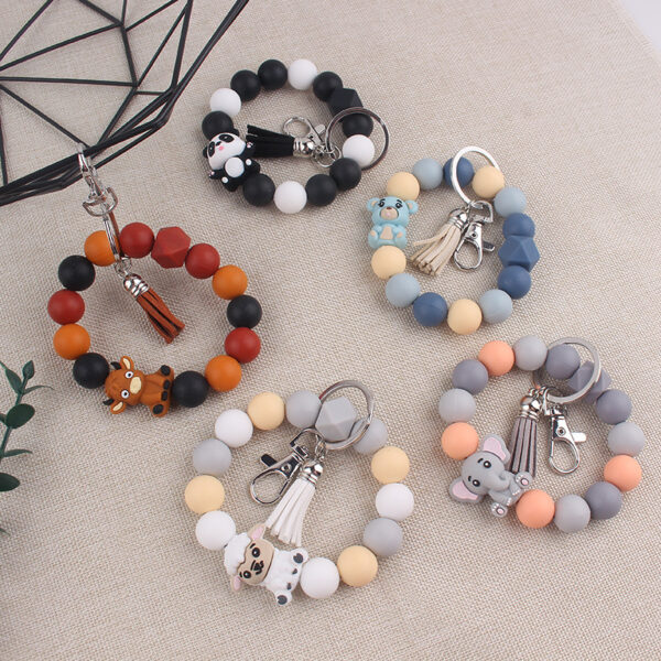 O1CN01hrKaUF1NrNvXPMLG1_2214899881623-0-cib Wholesale Silicone Cartoon Animal Keychain