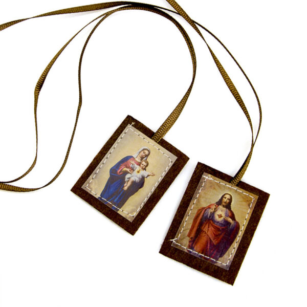 Wholesale Handmade Scapular Catholic Scapular Holy Amulet Pendant Decoration Cross-Border Jewelry